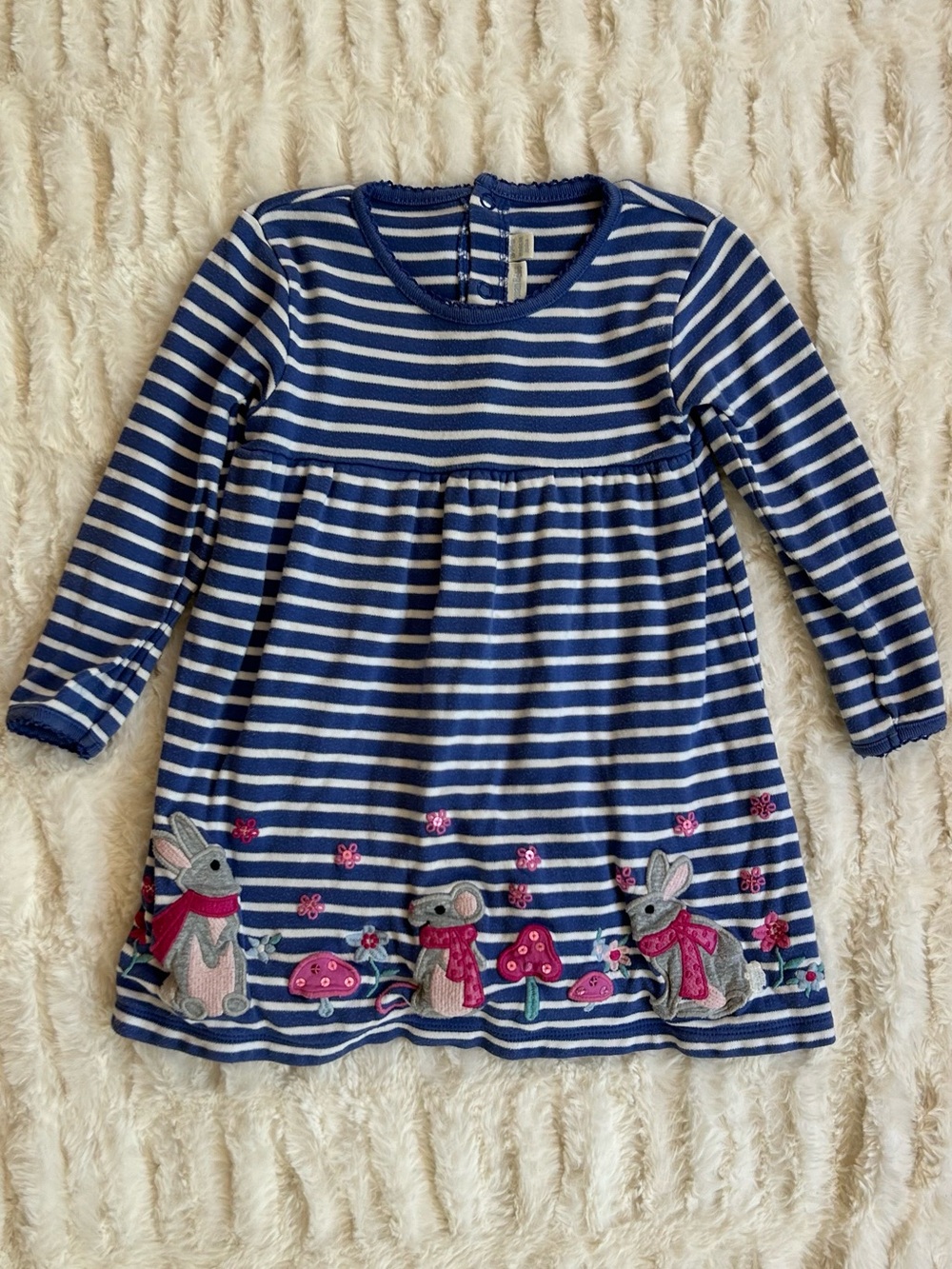 Jojo Maman Bebe Mice and Mushrooms Dress